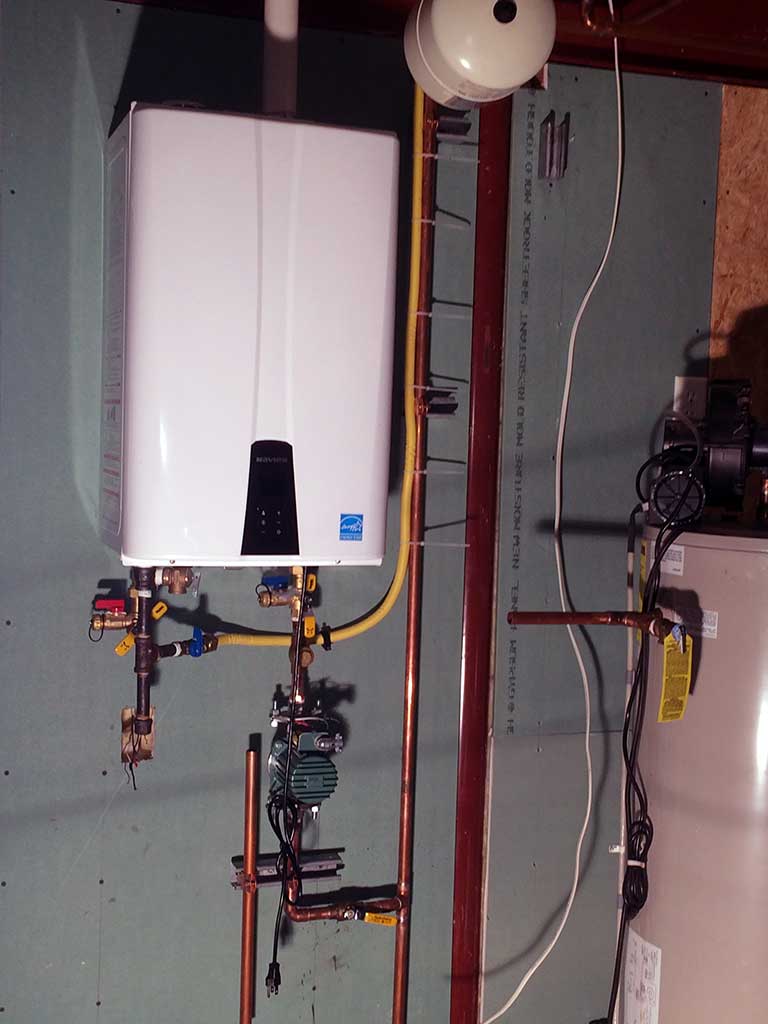 Plumbing - tankless water heater - Lighthouse Construction Company - Hilton Head, Bluffton, Beaufort, Savannah, and Tybee Island